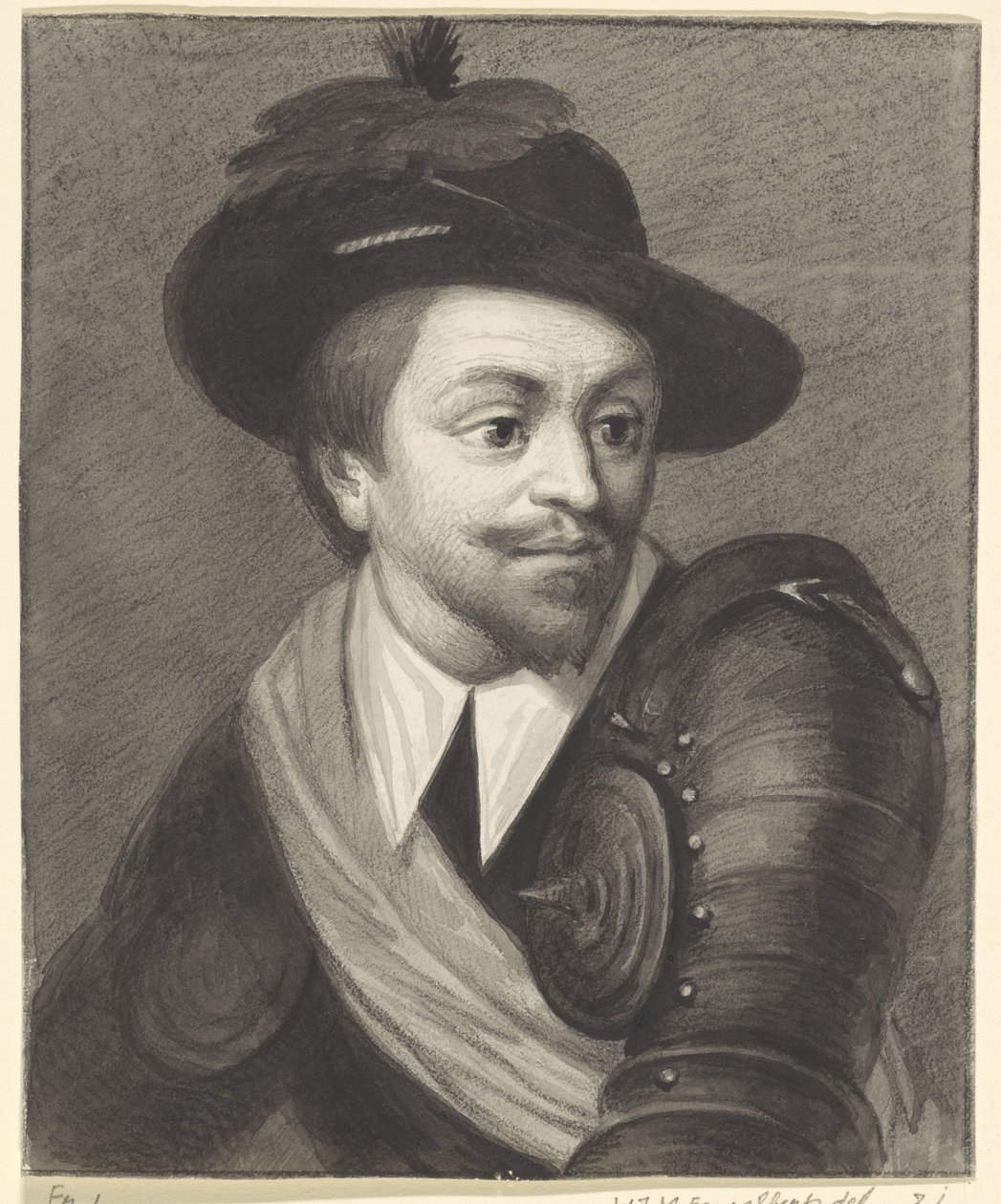 ナッソー伯アドルフの肖像 作： Willem Jodocus Mattheus Engelberts