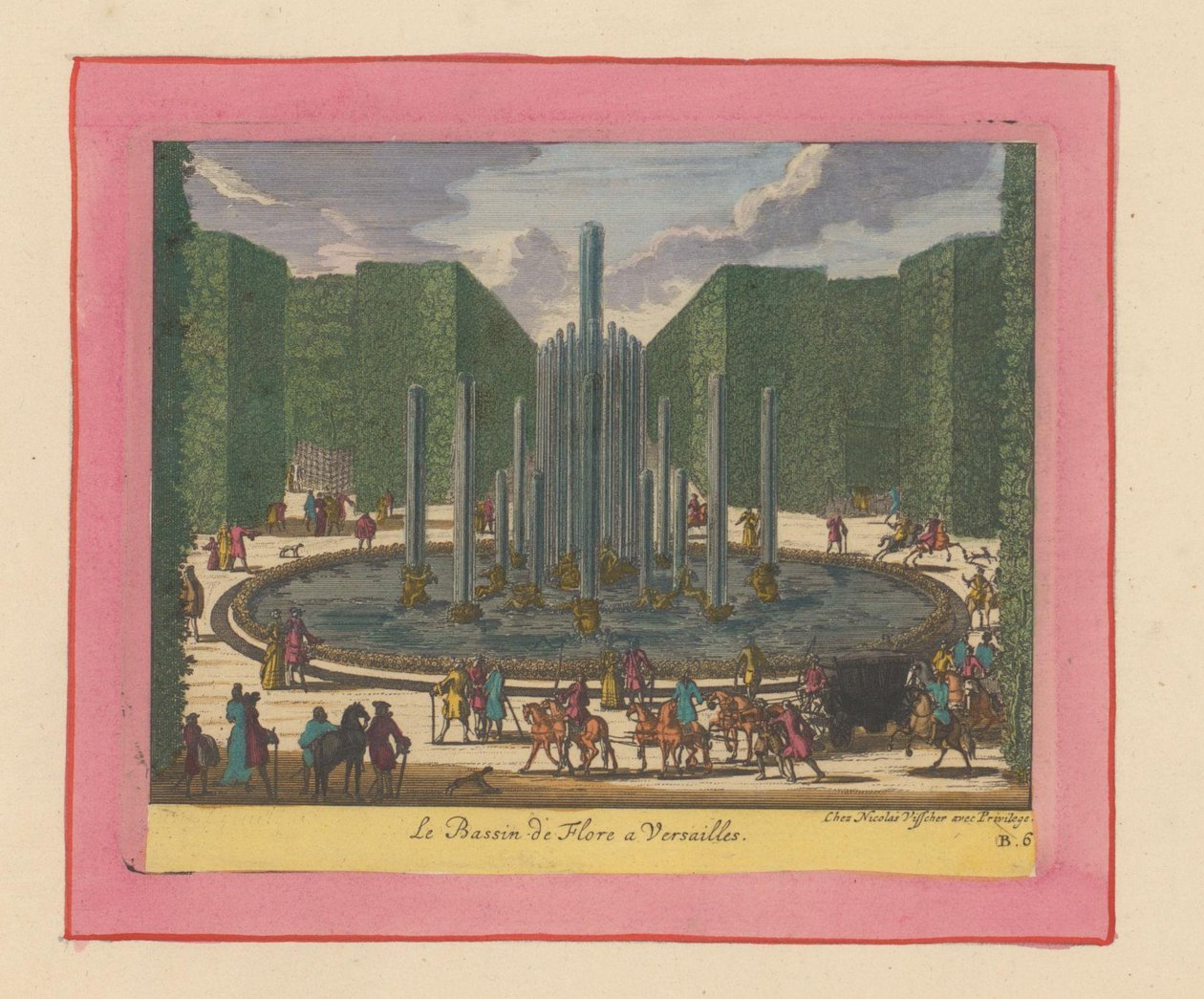 Bassin von Flora in den Gärten von Versailles 作： ウィレム・スウィッデ