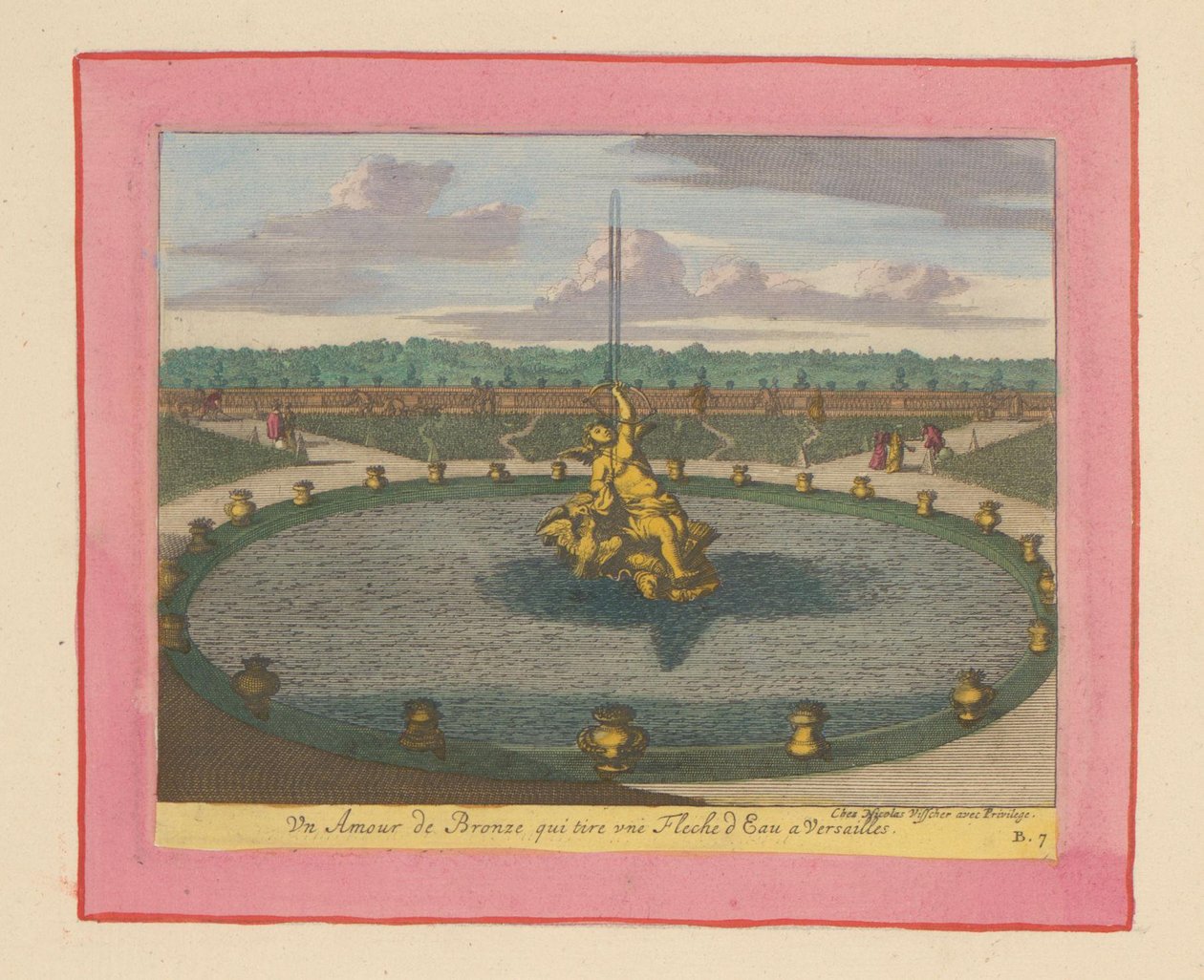 Amorbrunnen in den Gärten von Versailles 作： ウィレム・スウィッデ