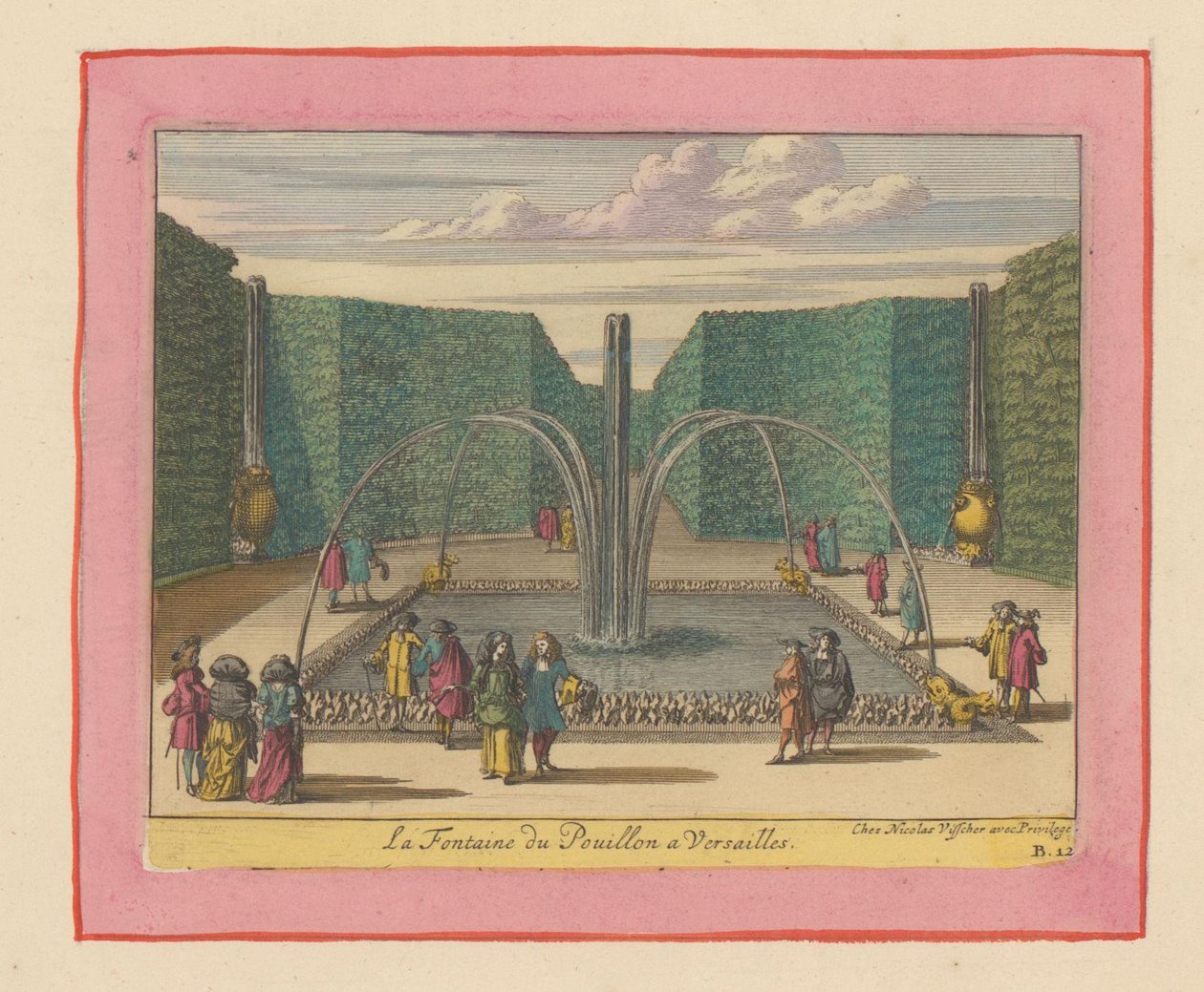 Brunnen von Pouillon in den Gärten von Versailles 作： ウィレム・スウィッデ