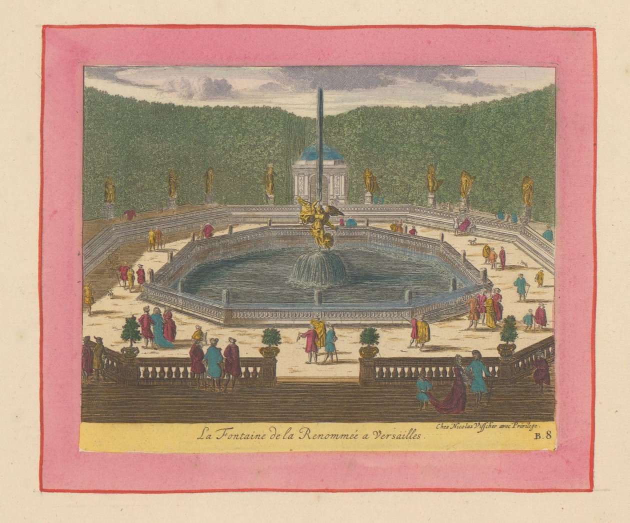 Brunnen des Ruhms in den Gärten von Versailles 作： ウィレム・スウィッデ