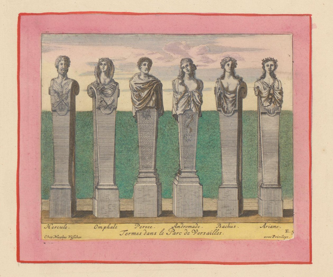 Hermes von Herkules, Omphale, Perseus, Andromeda, Bacchus und Ariadne 作： ウィレム・スウィッデ