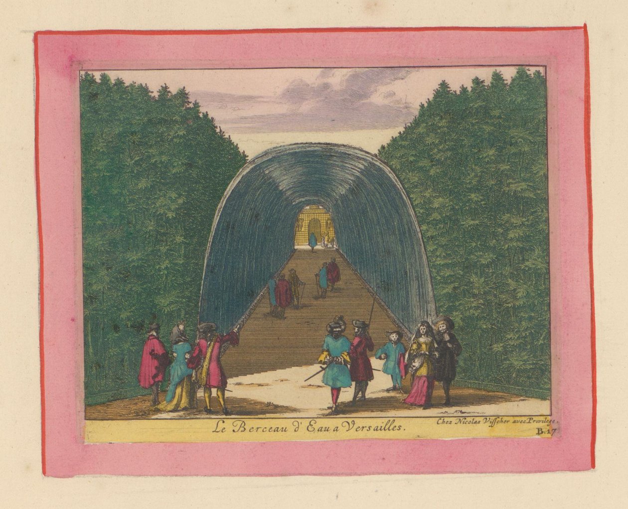 Wasserbecken in den Gärten von Versailles 作： ウィレム・スウィッデ