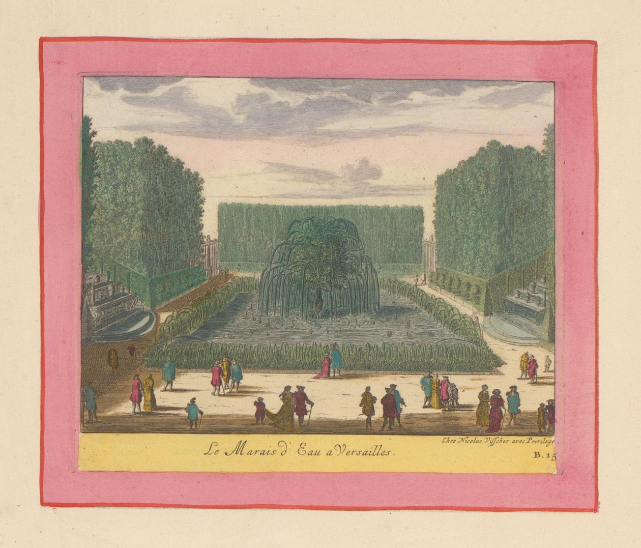 Wassermoor in den Gärten von Versailles 作： ウィレム・スウィッデ
