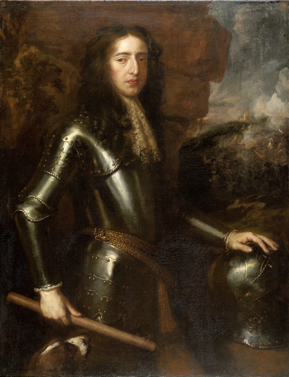 ウィリアム 3 世 (1650-1702)、オラニエ公の肖像 作： ウィレムウィッシング（の男）