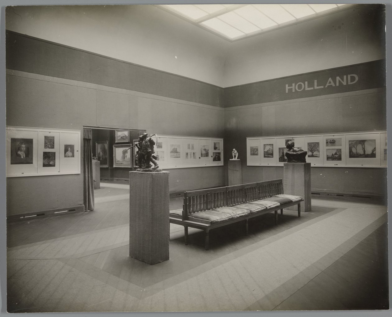 1915年、サンフランシスコのパナマ太平洋国際博覧会におけるオランダの展示室 作： 