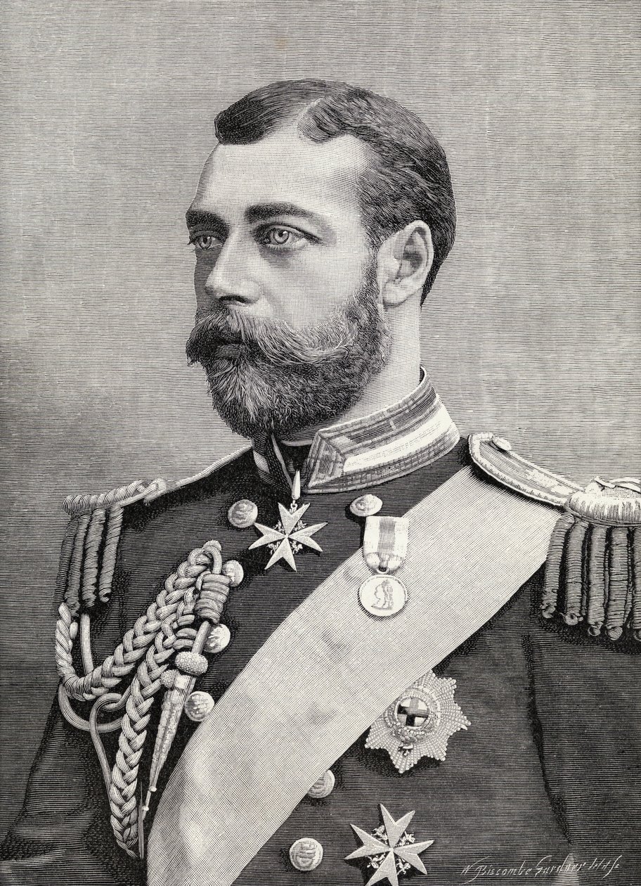 ウェールズのジョージ王子、「The English Illustrated Magazine」、1891-92 作： ウィリアムビスコムガードナー
