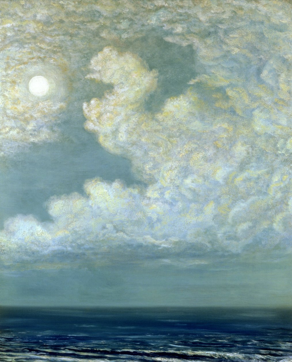 海と雲 作： ウィリアム・ブレイク・リッチモンド