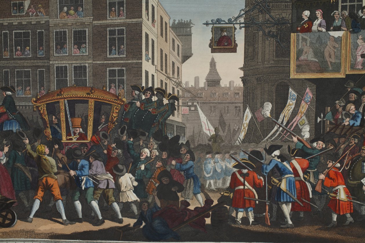勤勉な &39;ロンドン市長官、&39;産業と怠惰のプレートXII、 &39;Hogarth Restored：The Whole Works of the Celebrated William Hogarth、re-engraved by Thomas Cook&39; 作： ウィリアム・ホガース
