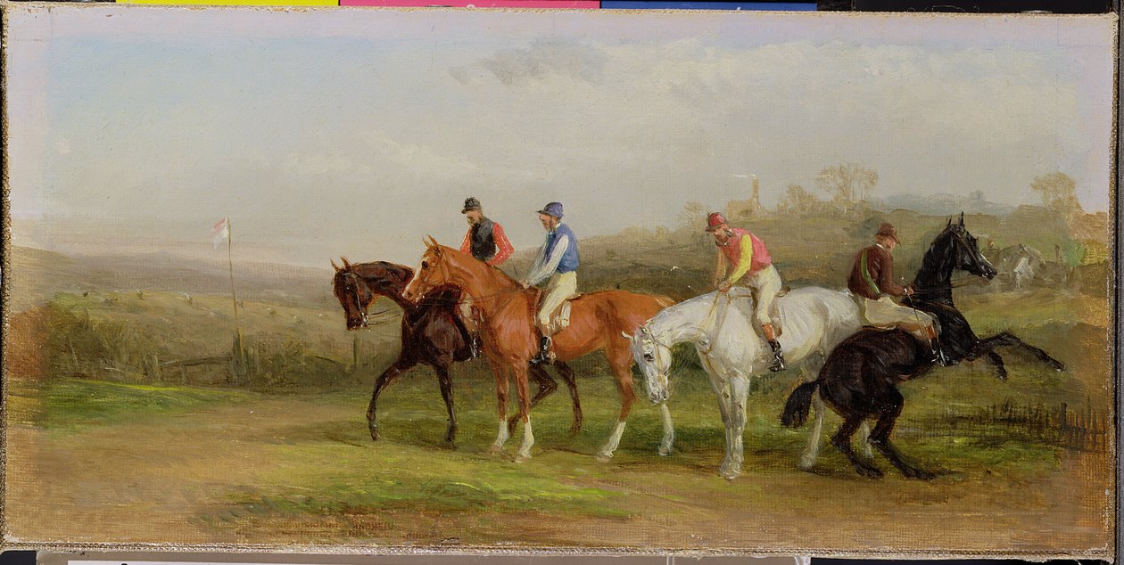 Steeplechasing：最初に 作： ウィリアム・ジョセフ・シェイヤー
