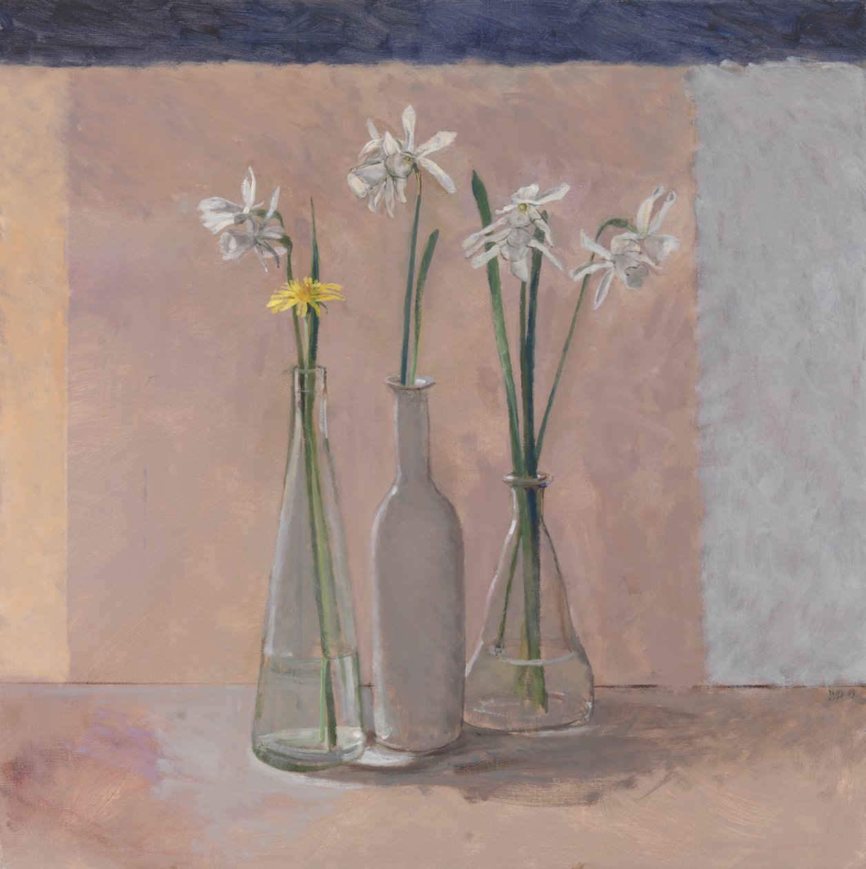 White Daffs＆Dandelion、2009 作： ウィリアム・パッカー