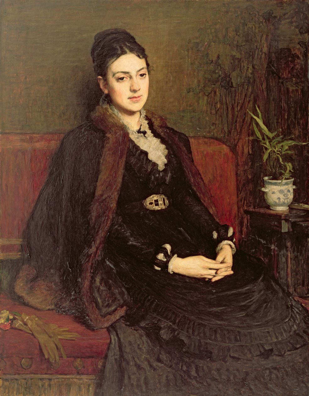 オーチャードソン夫人の肖像（c.1854-1917）c.1875 作： ウィリアム・キラー・オーチャードソン