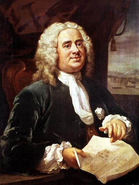 ダニエル・ロックの肖像（c.1682-1754）（油彩・キャンバス） 作： ウィリアム（後）・ホガース