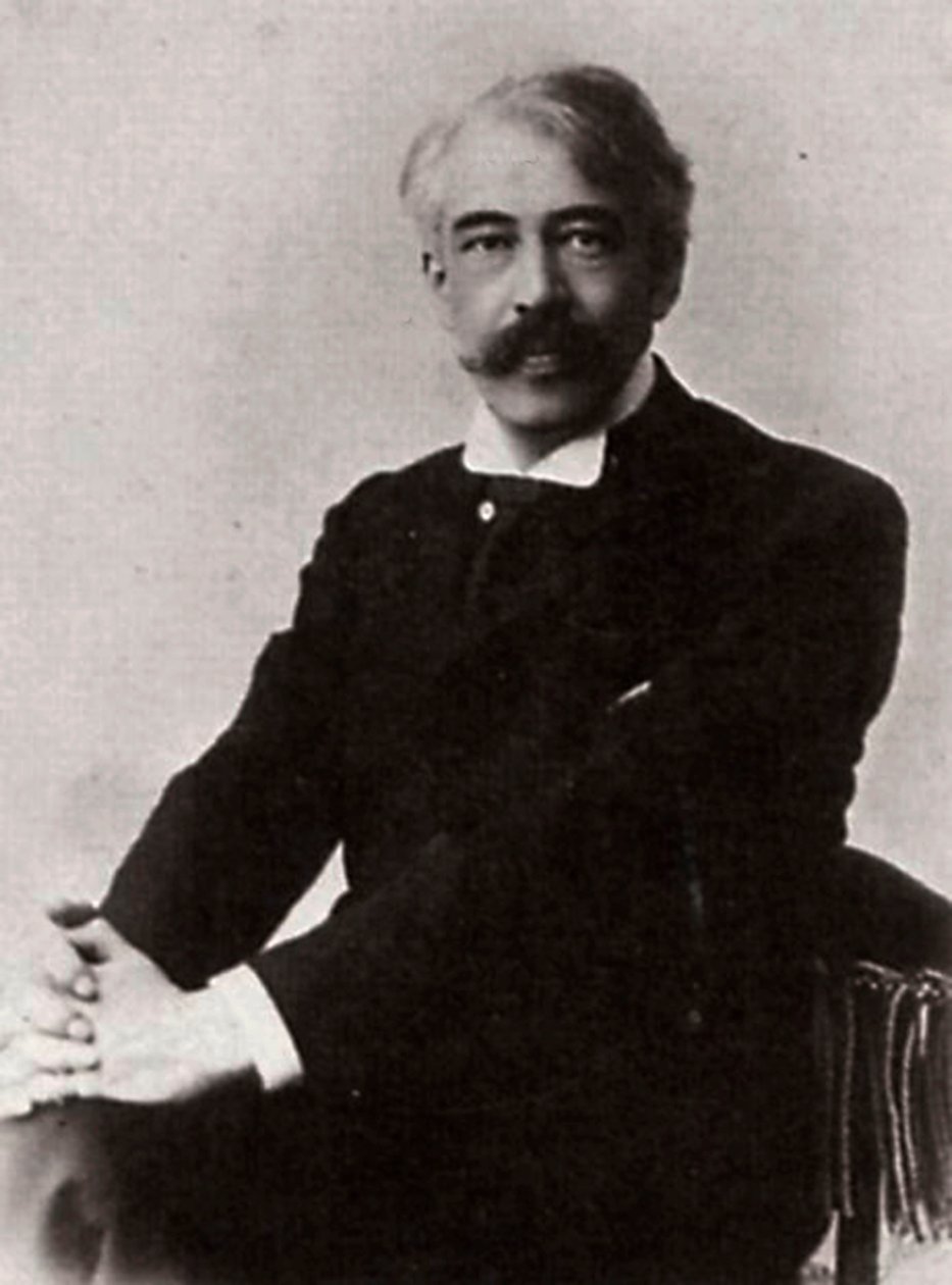 コンスタンティン・スタニスラフスキー、ロシアの俳優アリ演劇監督、c1890-c1900。 作： ウィリアム・アンドレーエヴィッチ・キャリック