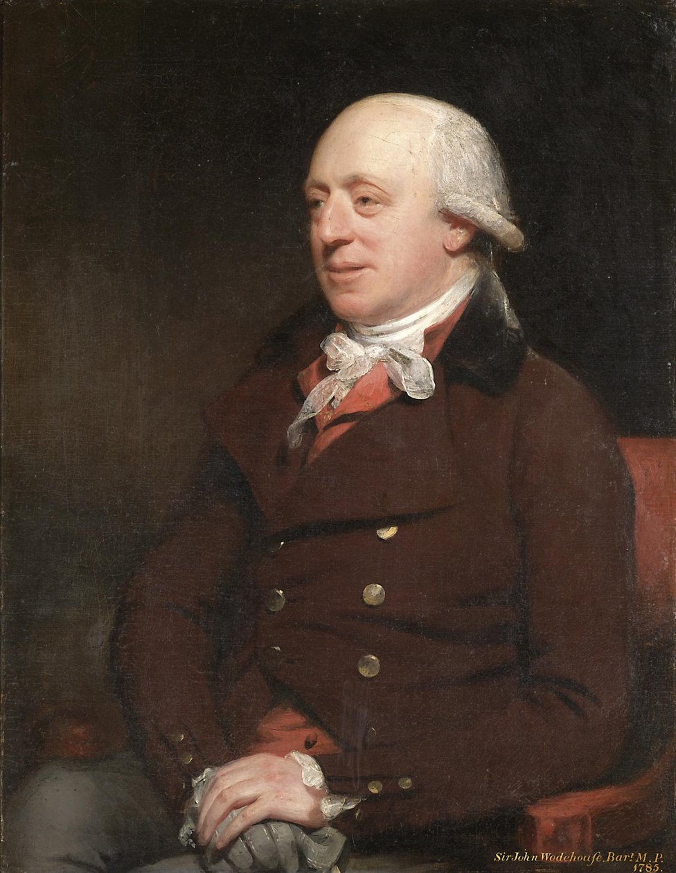 ノーフォーク州選出下院議員ジョン・ウォードハウス卿（1741-1834）の肖像画 作： ウィリアム・ビーチー