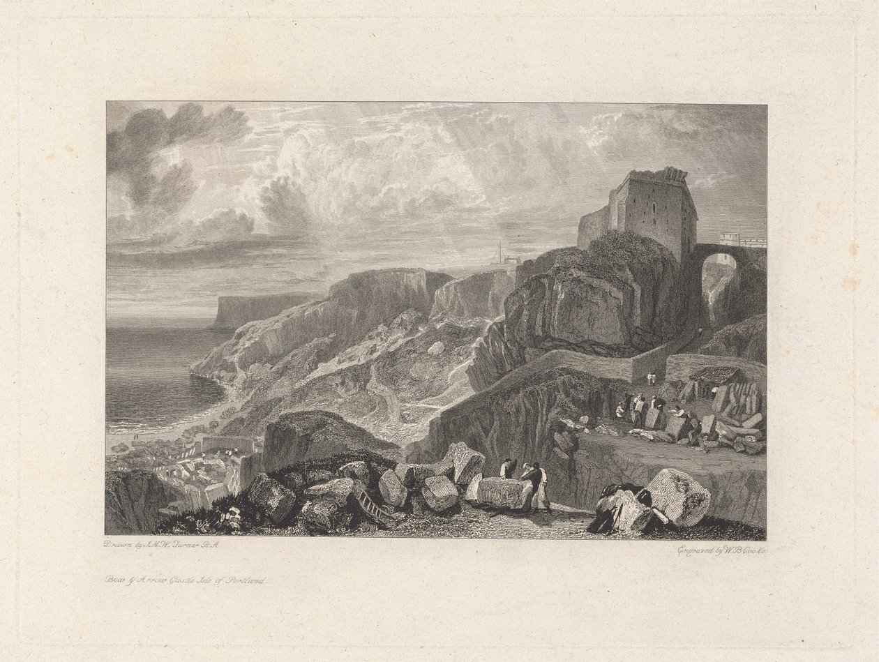 Castelo de Arco e Flecha, Ilha de Portland 作： ウィリアムバーナードクック
