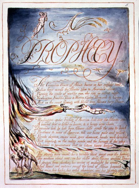 "A Prophecy", plate 3 from 
