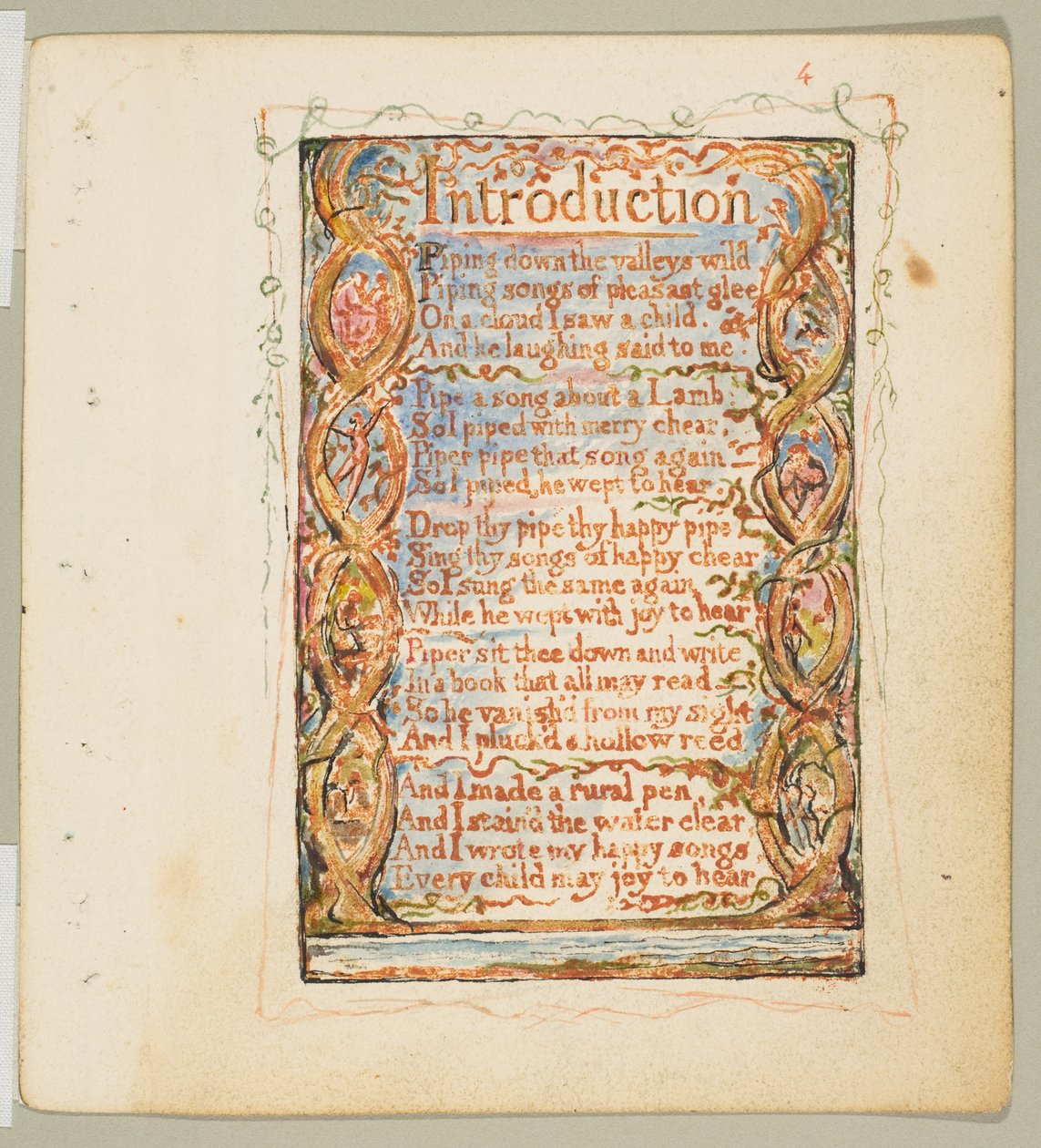 Songs of Innocence: Einleitung 作： ウィリアム・ブレイク