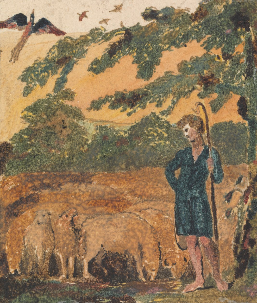 Der Hirte, aus Songs of Innocence 作： ウィリアム・ブレイク