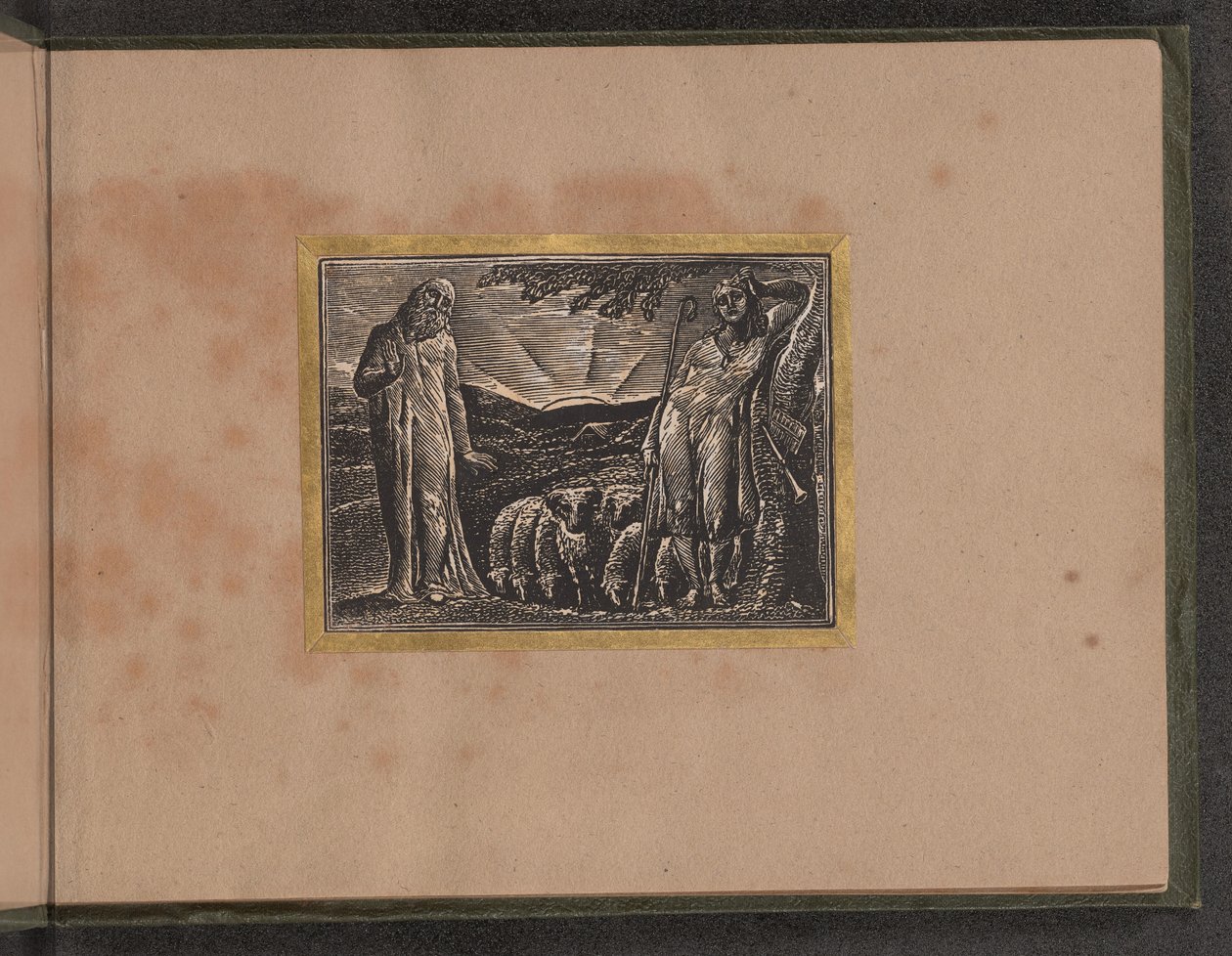 Thenot and Colinet, 1821. 作： ウィリアム・ブレイク