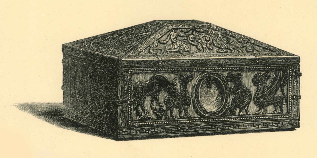 棺、c1180-1200、1881。 作： ウィリアム・キャトリー
