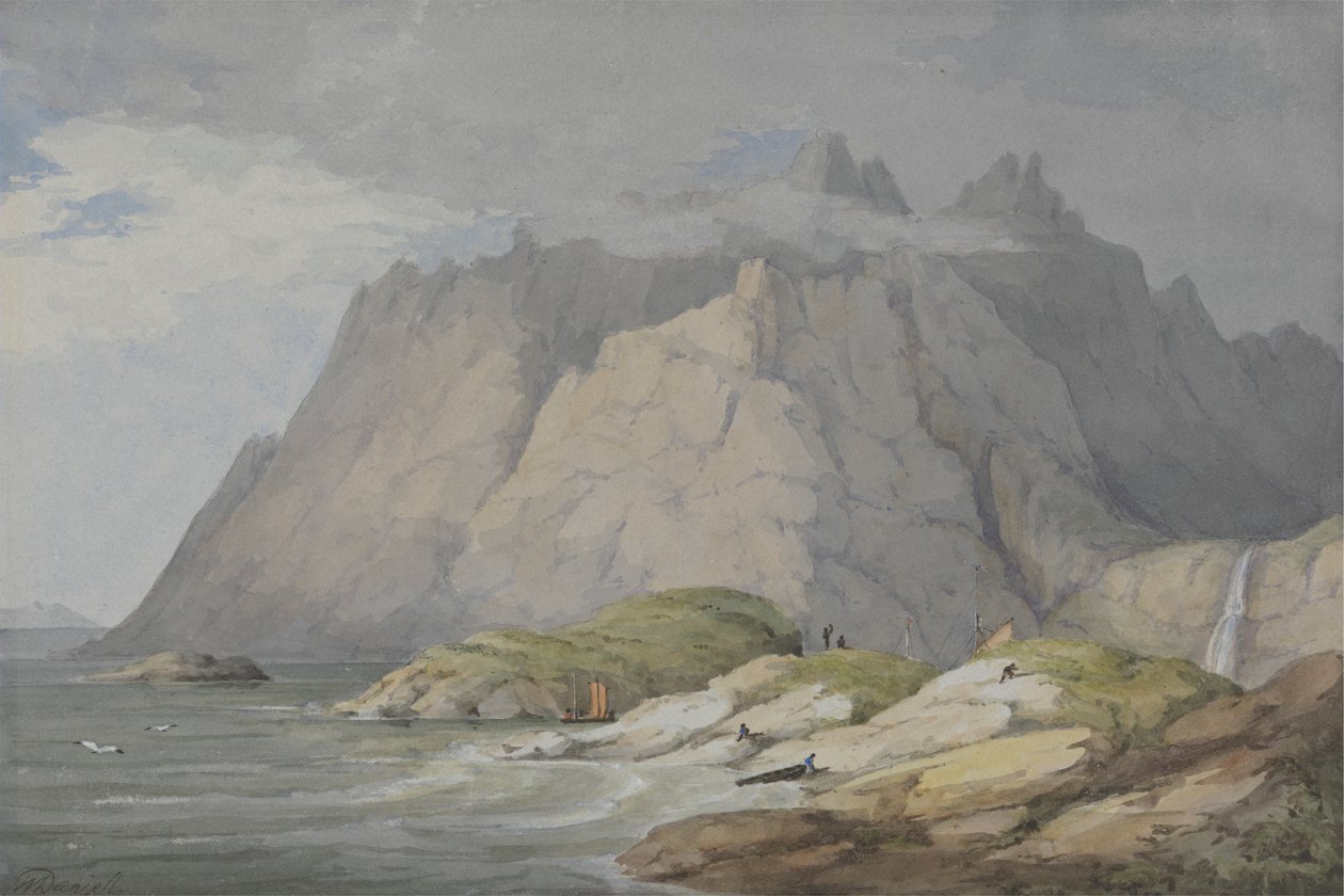 Loch Scavaig, Isle of Skye 作： ウィリアム・ダニエル