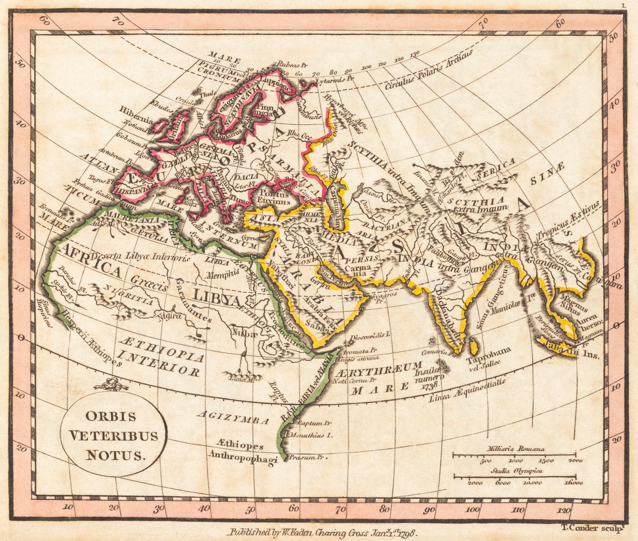 古代世界の地図 | アートプリント