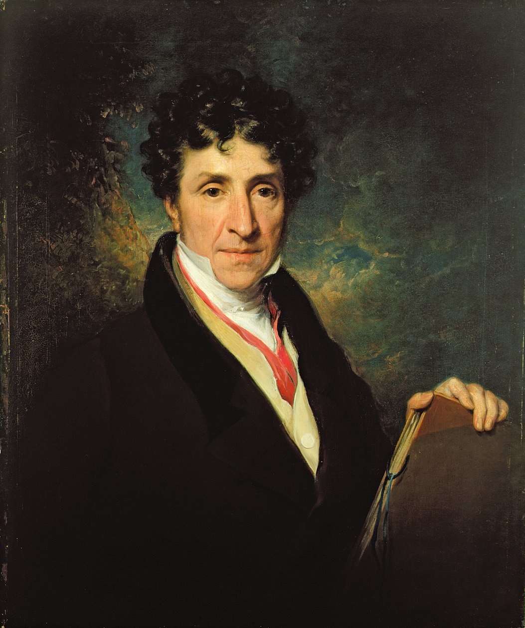 チャールズヘンリーシュワンフェルダーの肖像（1774-1837）（キャンバスに油彩） 作： ウィリアムフレデリック