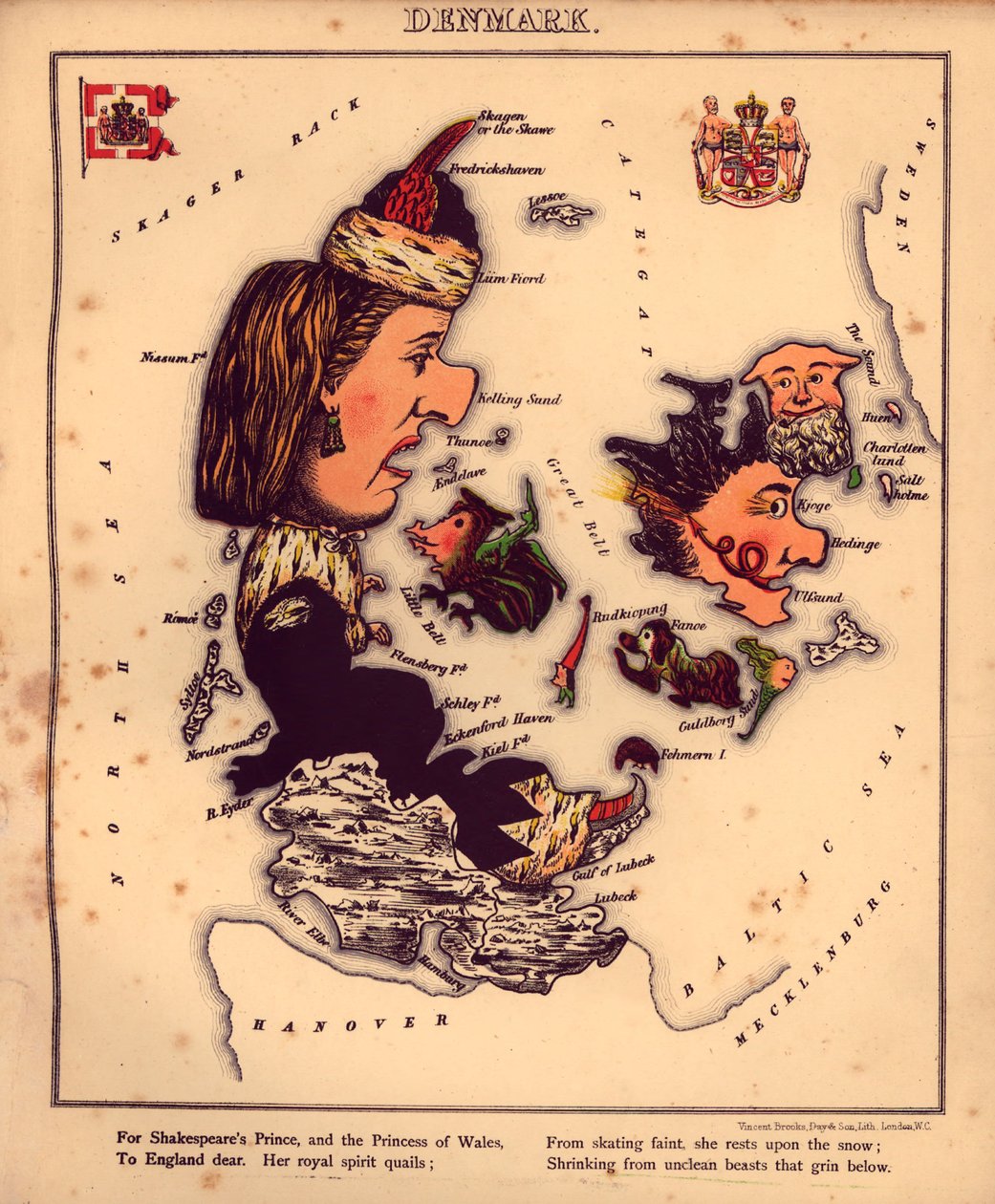地理的な楽しみ-ユーモアを交えた様々な国の概要、序文、説明文 LOC 84675540-16 作： ウィリアム・ハーベイ