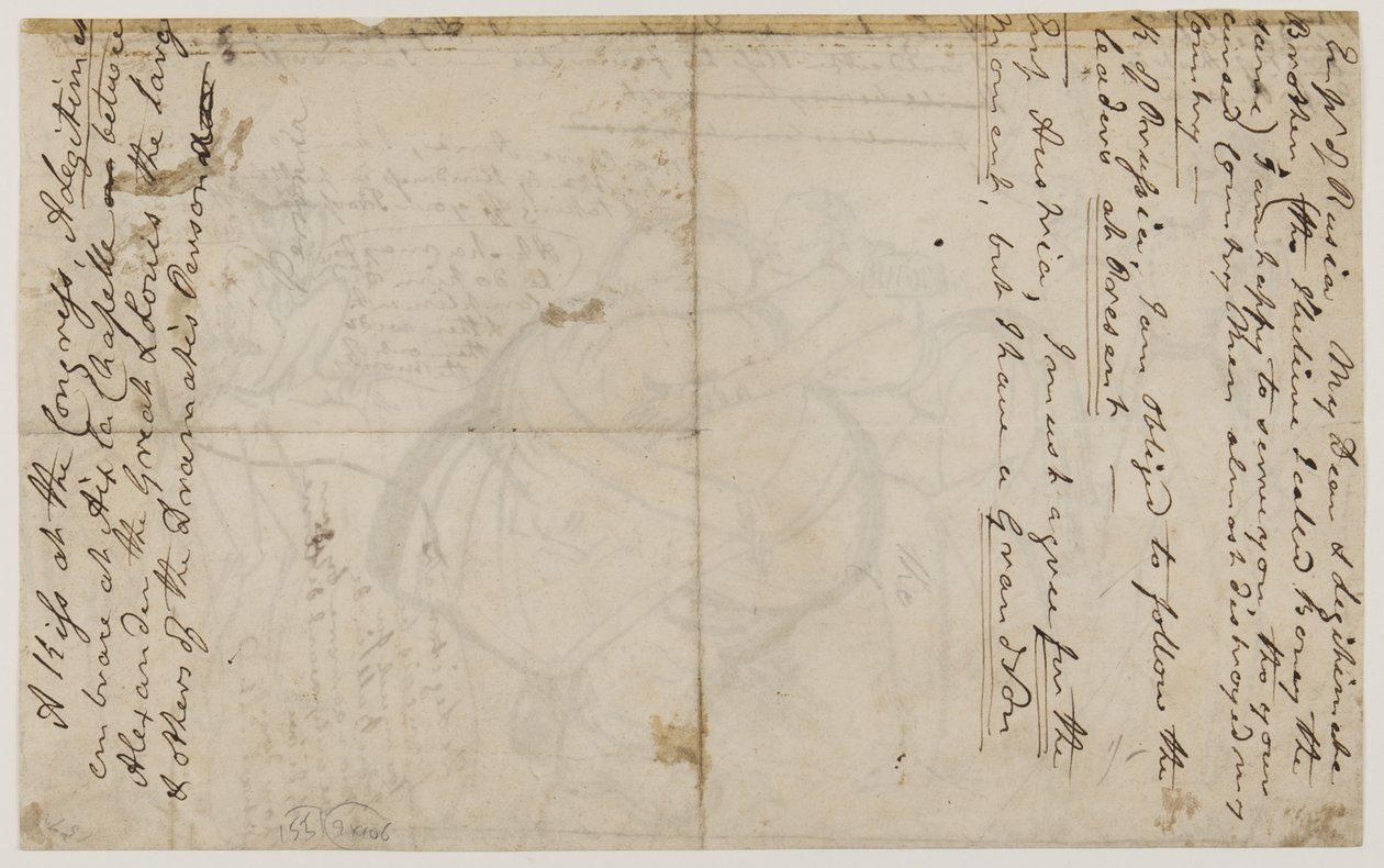 議会でのキス、1818 作： ウィリアム・ヒース