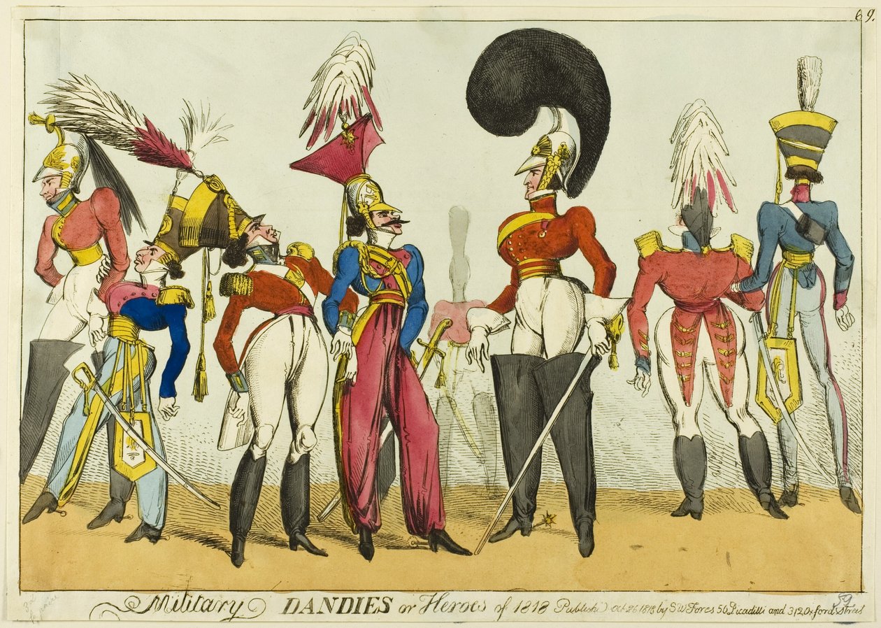 ミリタリー・ダンディーズ、あるいは1818年の英雄たち 作： ウィリアム・ヒース