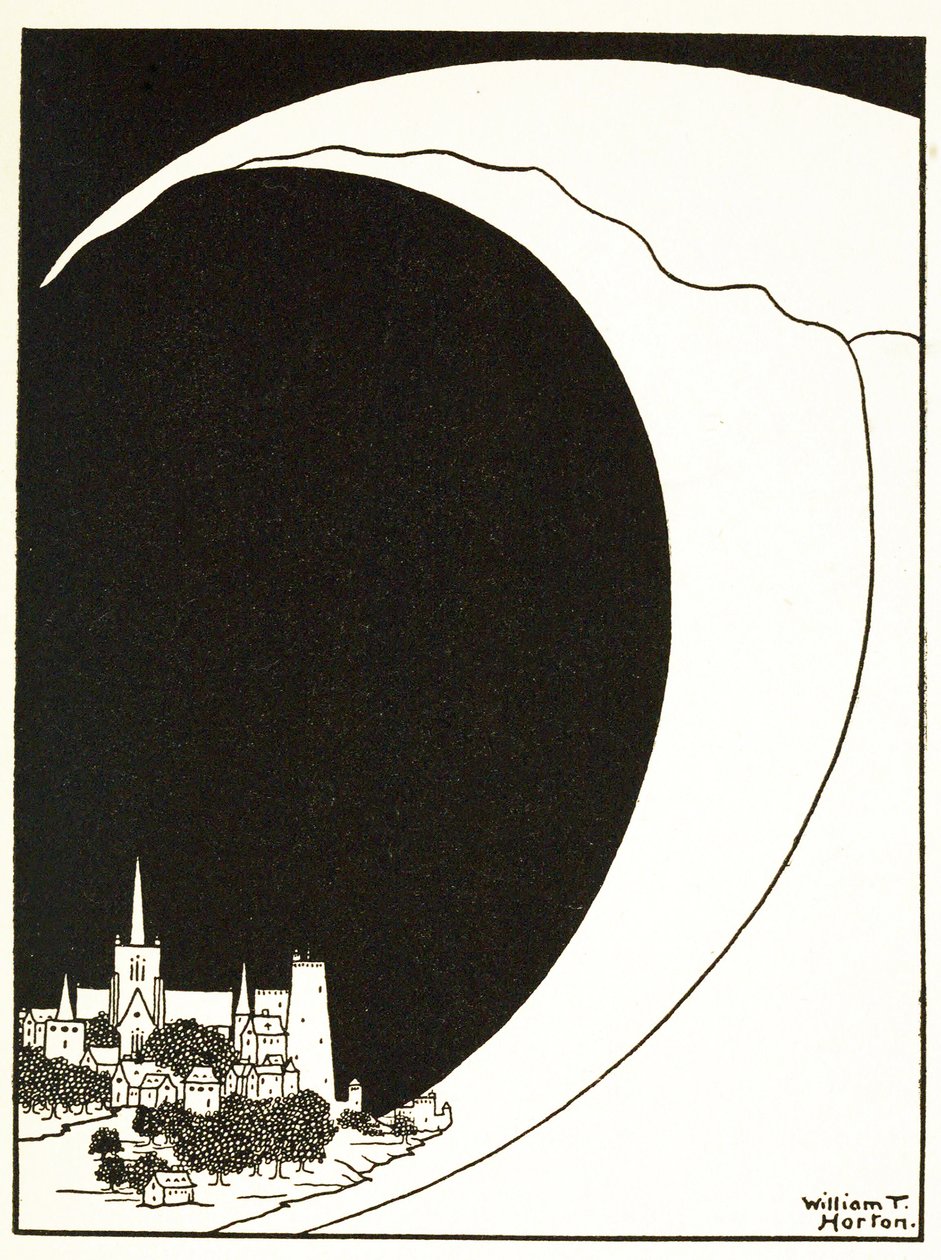 波』（『イメージの本』より）。1898年、彫刻 作： ウィリアムヒースロビンソン