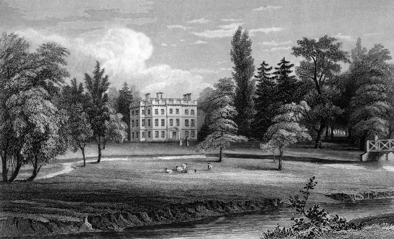 ウィットルトムブルソン、1832年に刻まれたエセックスのWrittleロッジ 作： ウィリアム・ヘンリー・バートレット