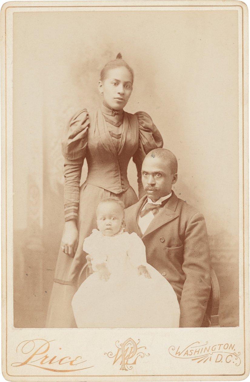 マシュー、メアリー、ローレンス・テイラー（c.1894年（写真） 作： ウィリアム・ヘンリー・レイク・プライス