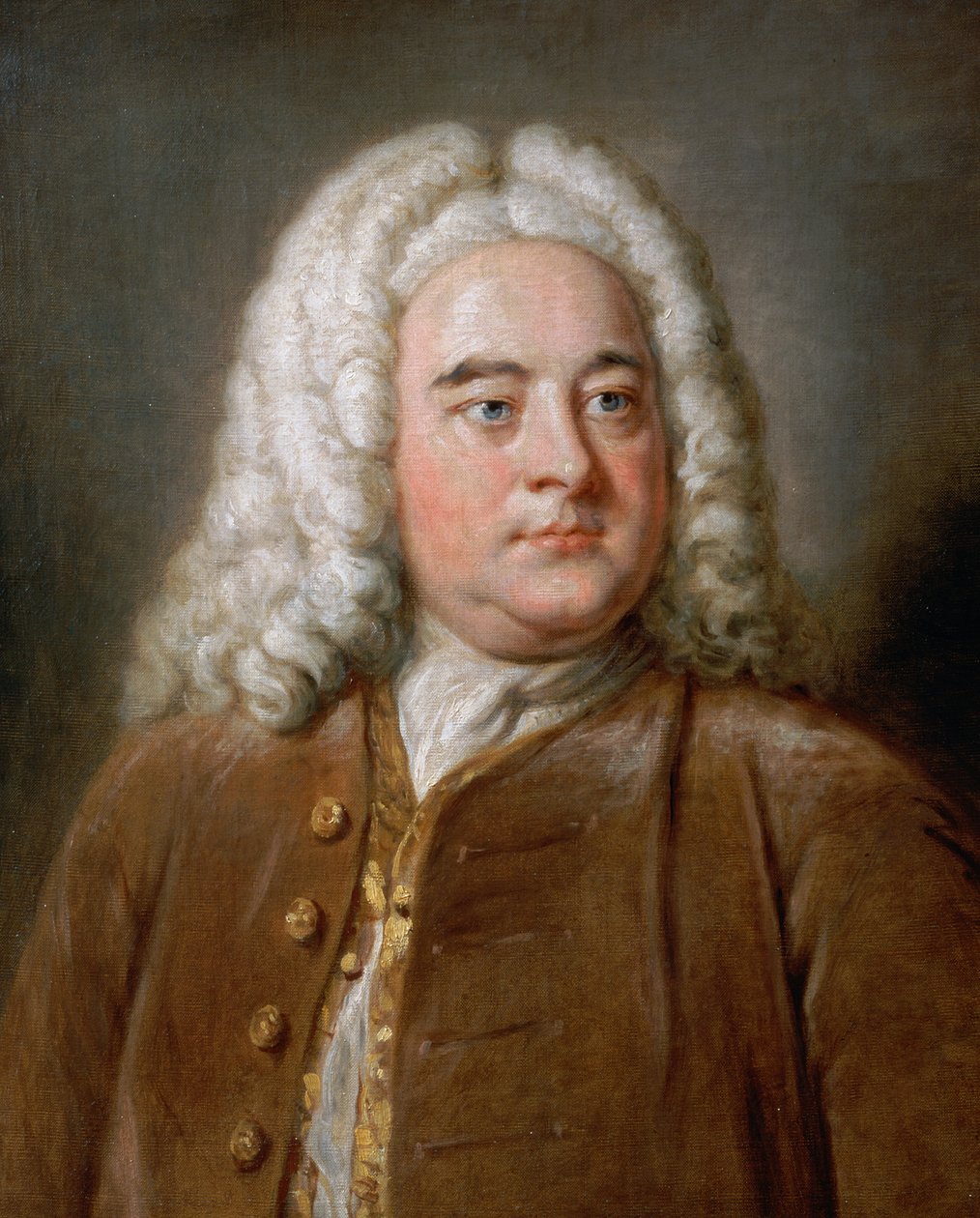 ジョージ・フレデリック・ヘンデルの肖像（1685-1759） 作： ウィリアムホア
