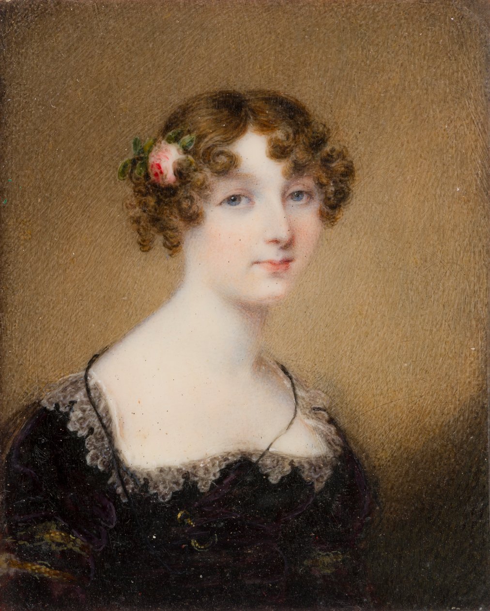 レディ・ルーシー・ホイットモアの肖像、旧姓ブリッジマン（1792-1840）、1812-40年頃（油とキャンバス） 作： ウィリアムジョンニュートン