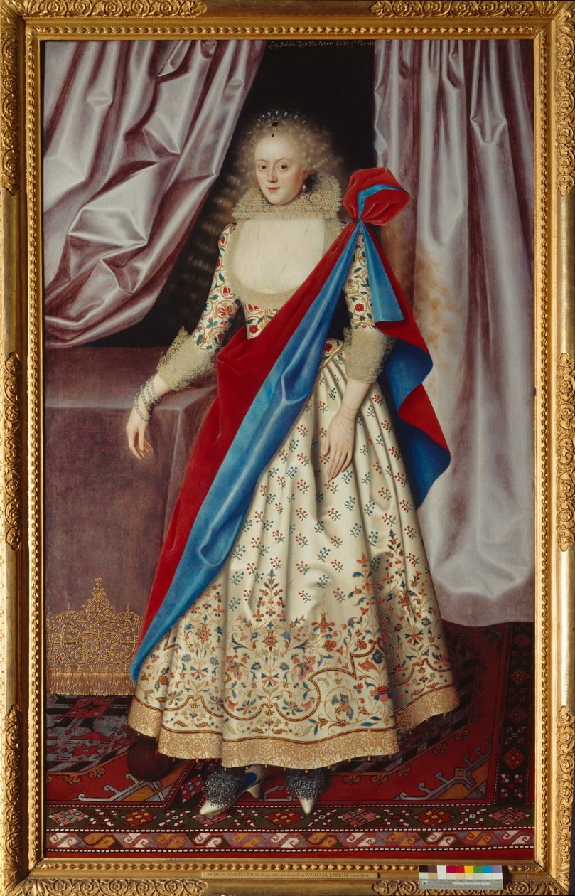 Lady Isabella Rich n. 1615 (öljy kankaalle) 作： ウィリアム・ラーキン