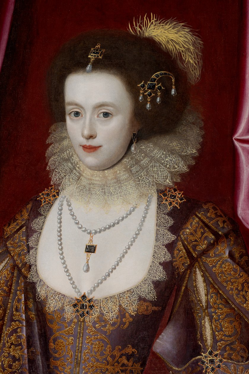 デンビー伯爵夫人スーザン・ヴィリアーズ 作： ウィリアム・ラーキン