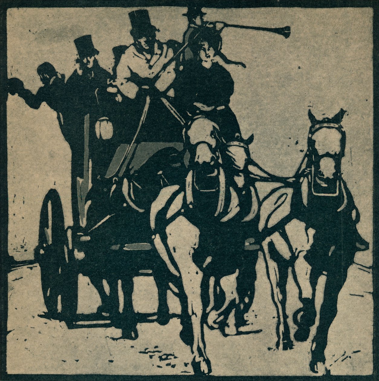 フォー・イン・ハンド、c1898、1935。 作： ウィリアム・ニコルソン