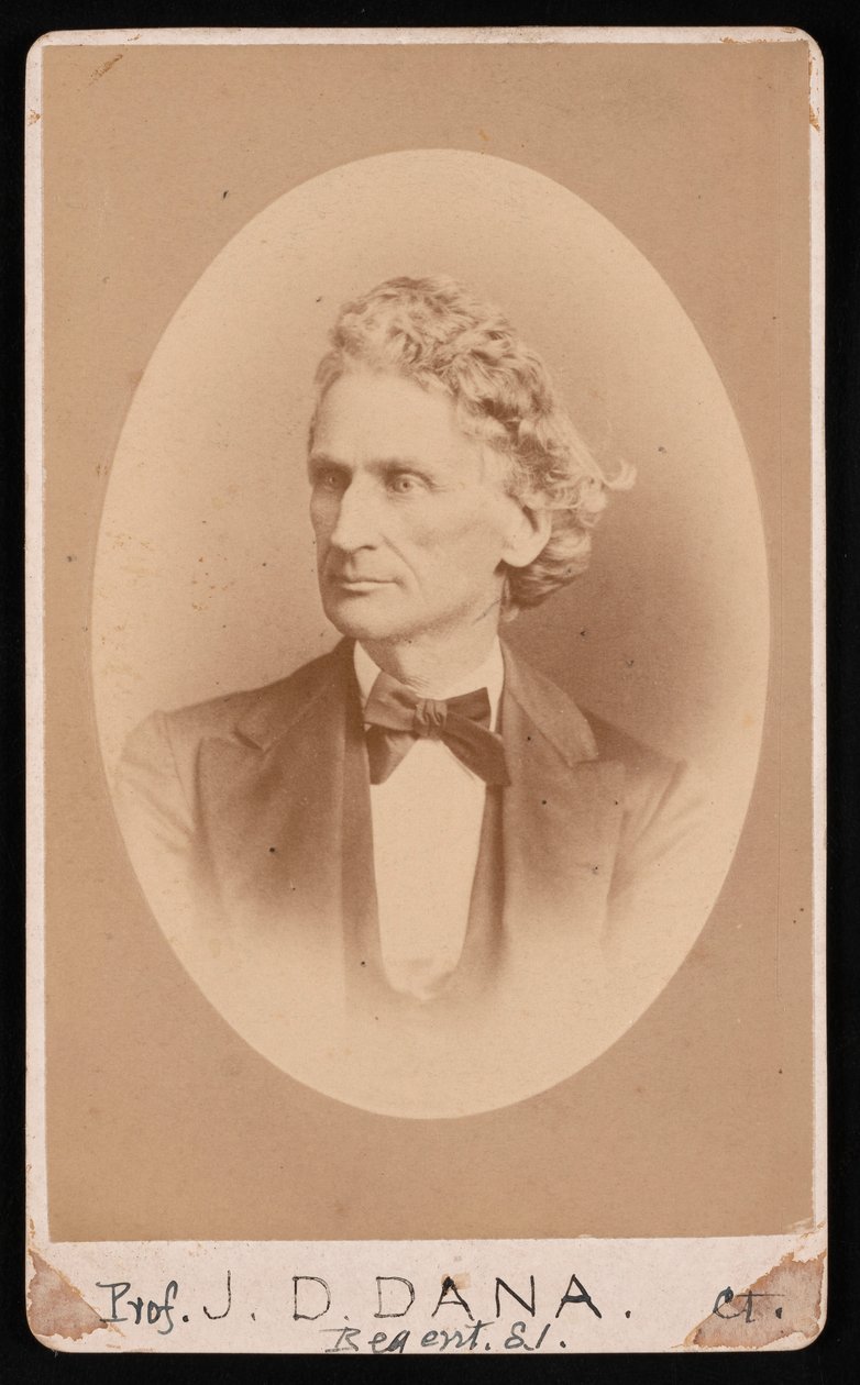 ジェームズ・ドワイト・ダナ（James Dwight Dana）1813-1895年の肖像、1891年以前。 作： ウィリアム・ノットマン