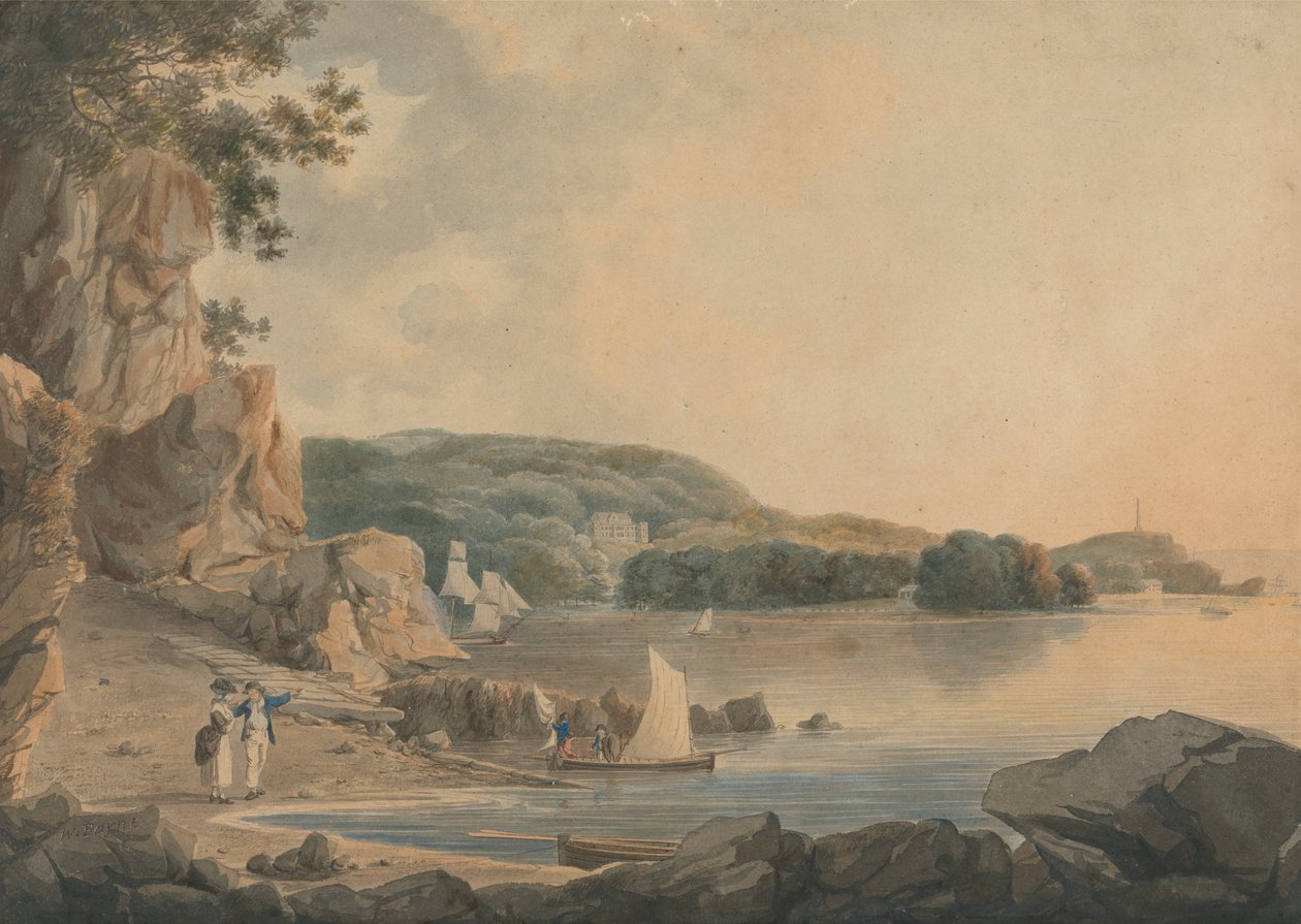 Britten Ferry, Monte Edgecombe 作： ウィリアム・ペイン