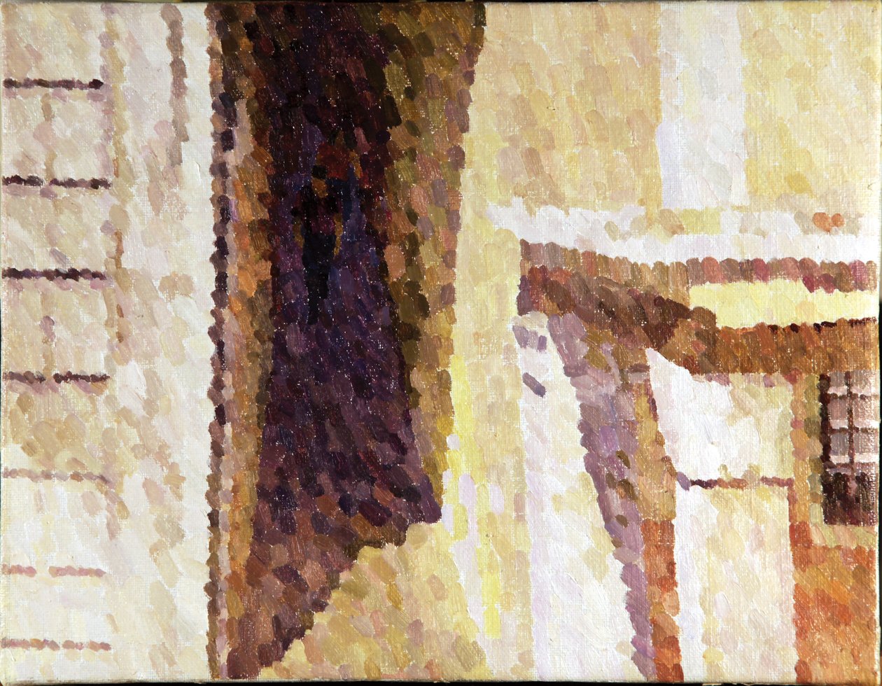 Calle Widmann、ヴェネツィア、2013年（キャンバスに油彩） 作： ウィリアム・ウィルキンス