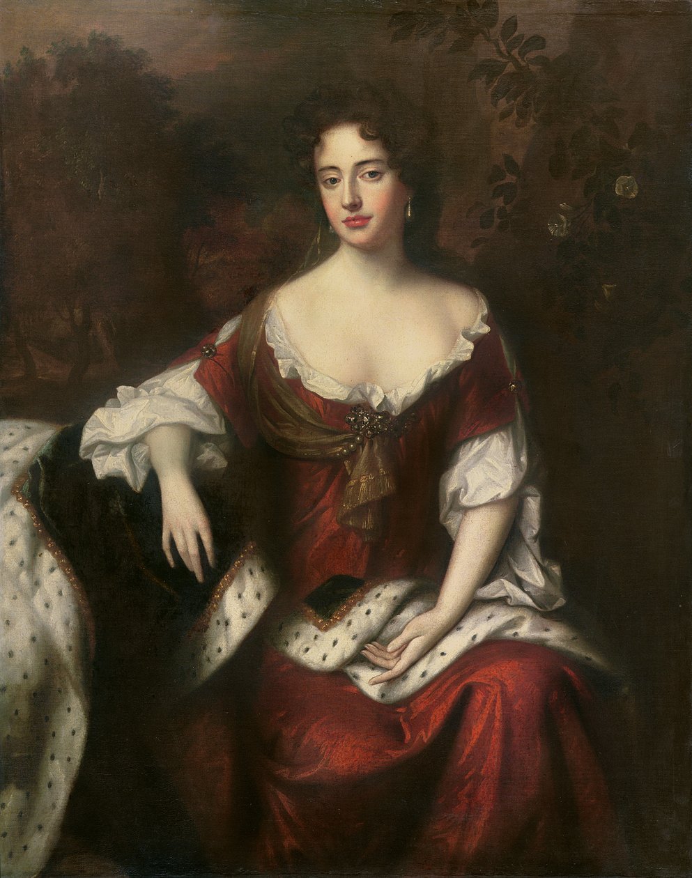 グレートブリテンおよびアイルランドの女王アンの肖像 作： William WissingまたはWissmig