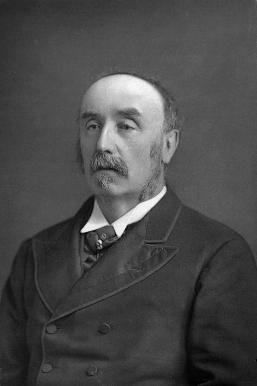 ルイスモリス、イギリスの詩人、1890年。 作： ウィリアムとダニエルダウニー