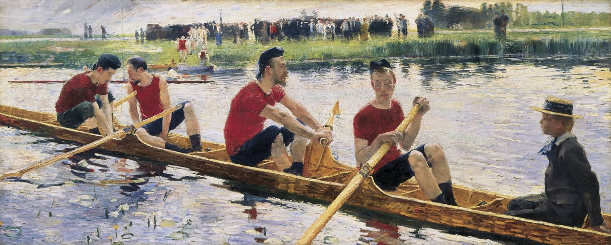 The Rowers（油彩・キャンバス 作： ウィリアム・ヴァン・ストライドンク
