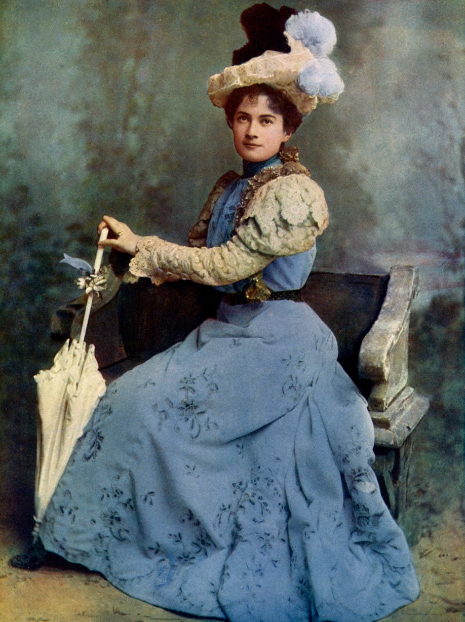 グレース・パロッタ、女優、1899～1900年。 作： ウィンドウとグローブ