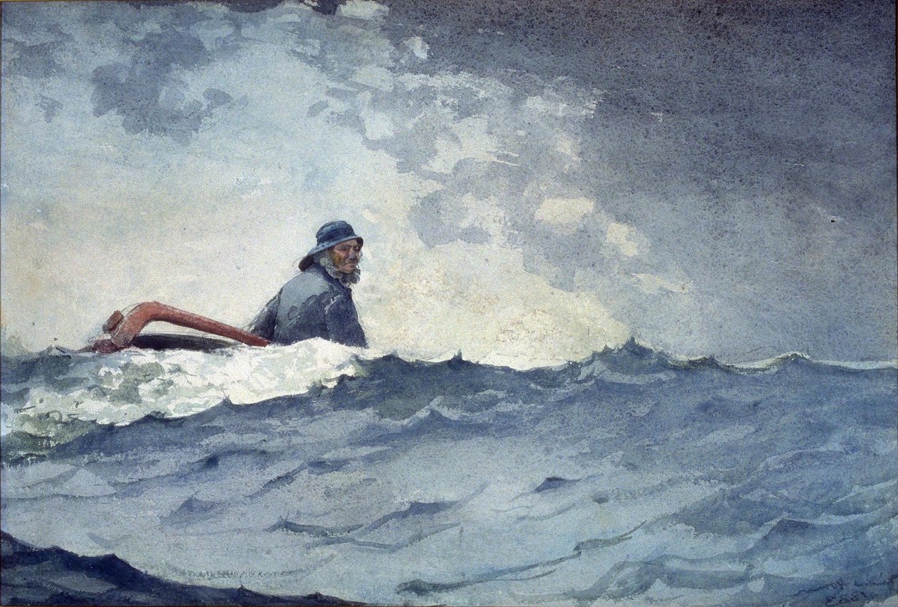 海のうねり 作： ウィンスロー・ホーマー