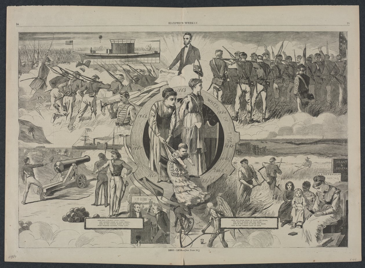 1860-1870、1870。 作： ウィンスロー・ホーマー