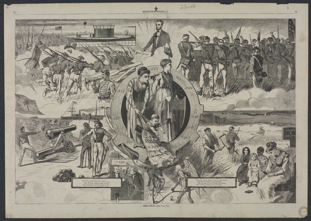 1860-1870、1870。 作： ウィンスロー・ホーマー