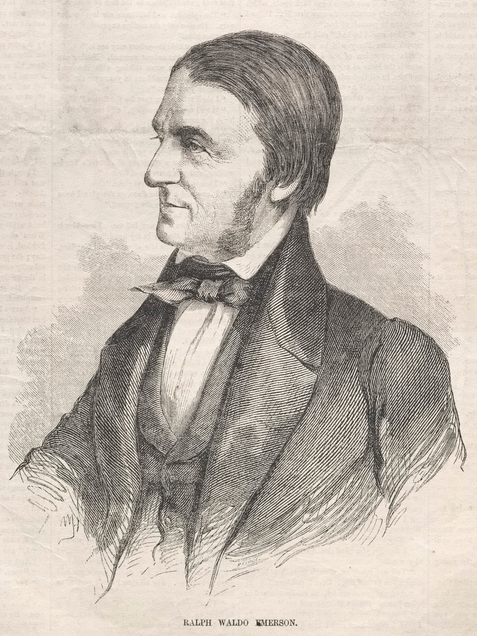 ラルフワルドエマーソン、1859年。 作： ウィンスロー・ホーマー